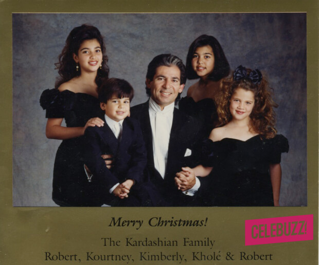 Kardashian christmas card