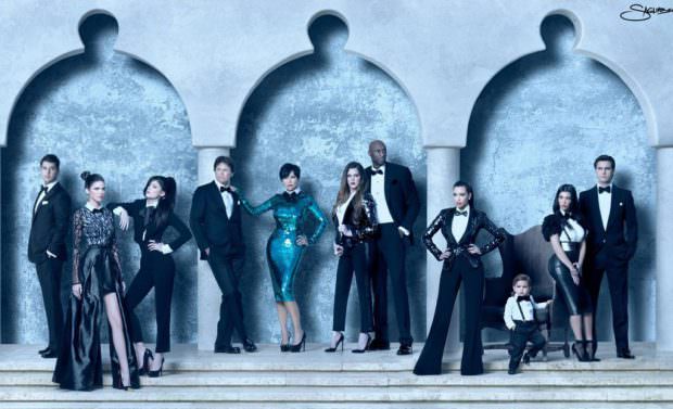 Kardashian christmas card