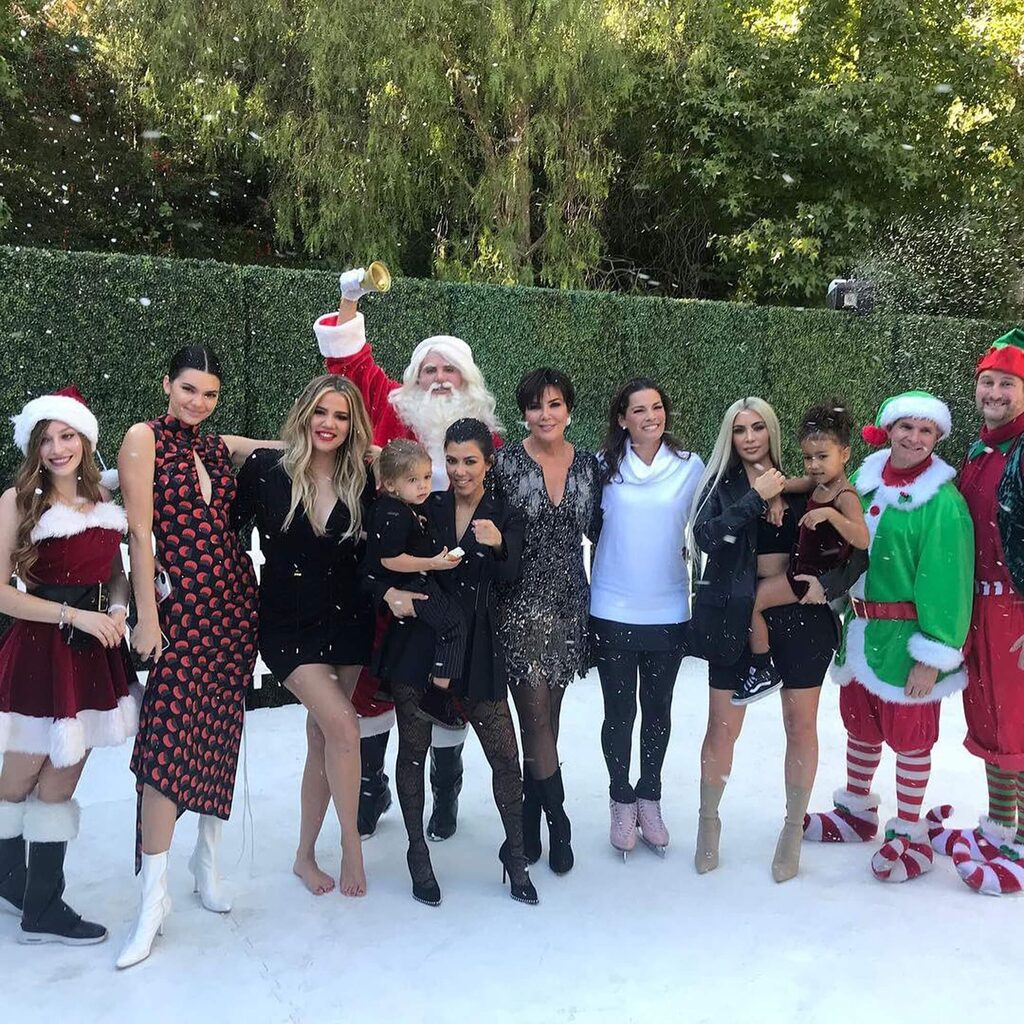 Kardashian christmas card