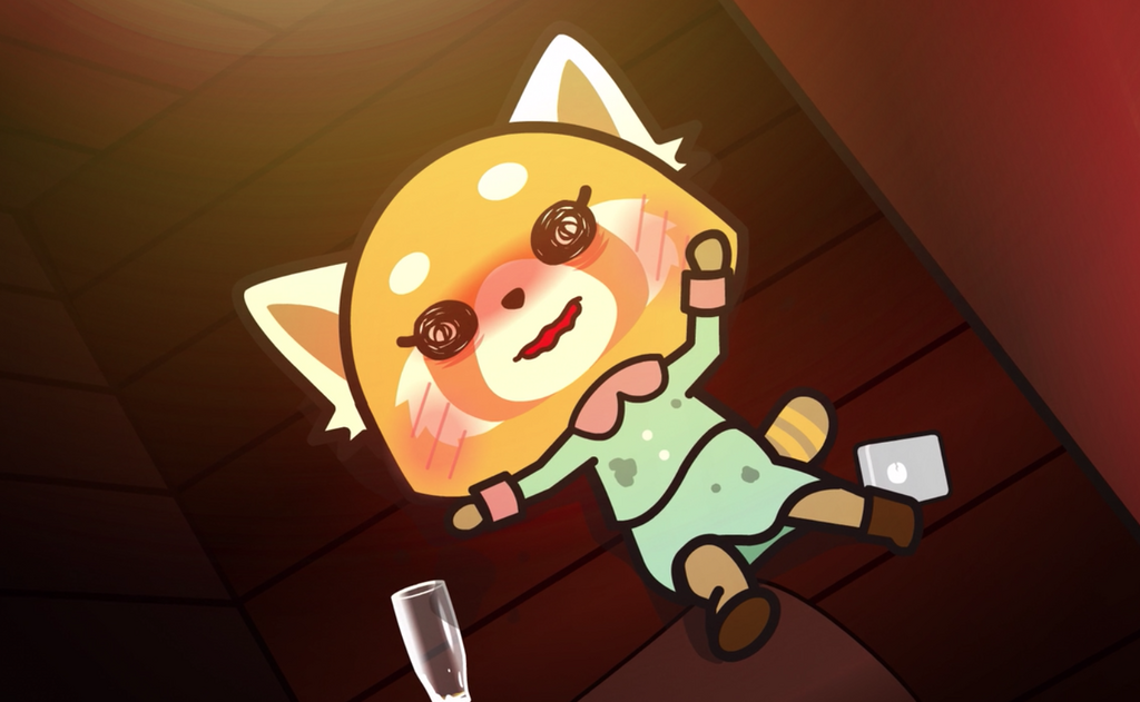 aggretsuko most metal