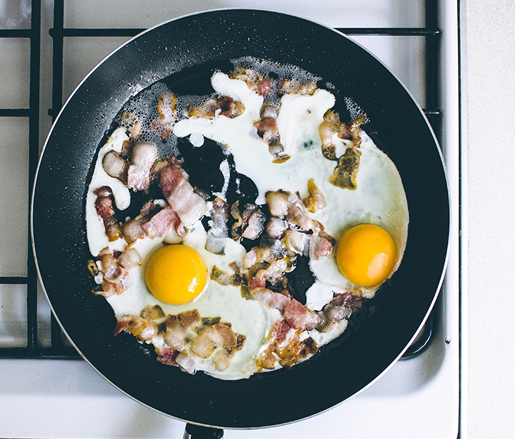 Make scrambled eggs