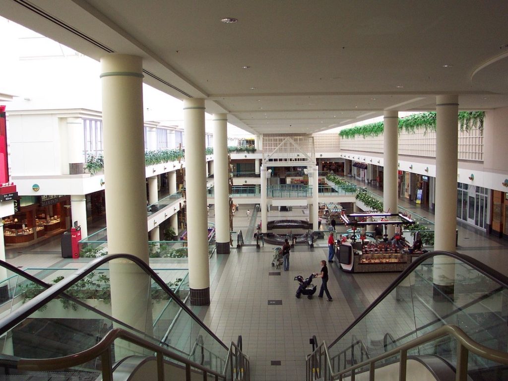 abandoned mall