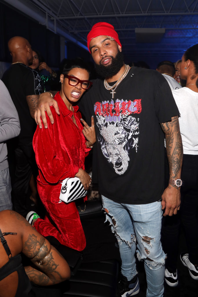 Teyana Taylor and Odell Beckham Jr.