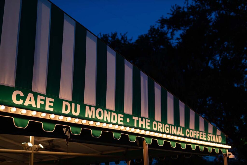 Café du Monde in New Orleans