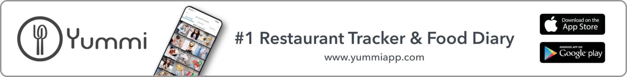 Yummi - #1 Restaurant Tracker & Food Diary 
