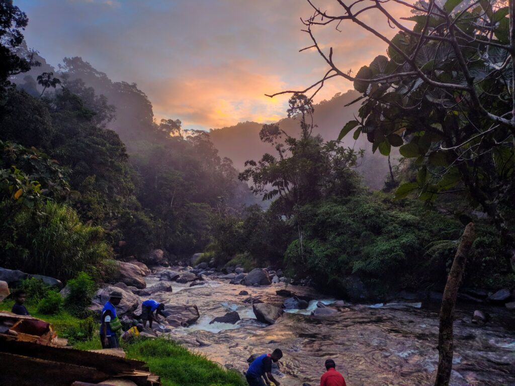 Creek on the Kokoda Trail