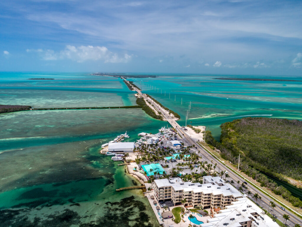 Florida keys aerial