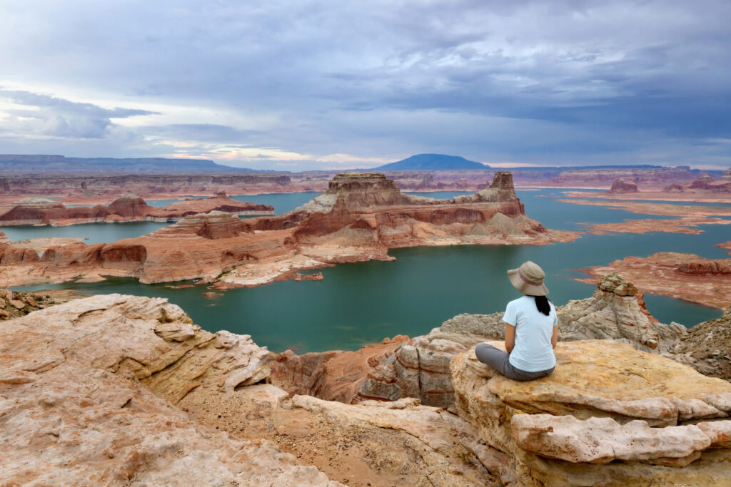 Overlooking Lake Powell