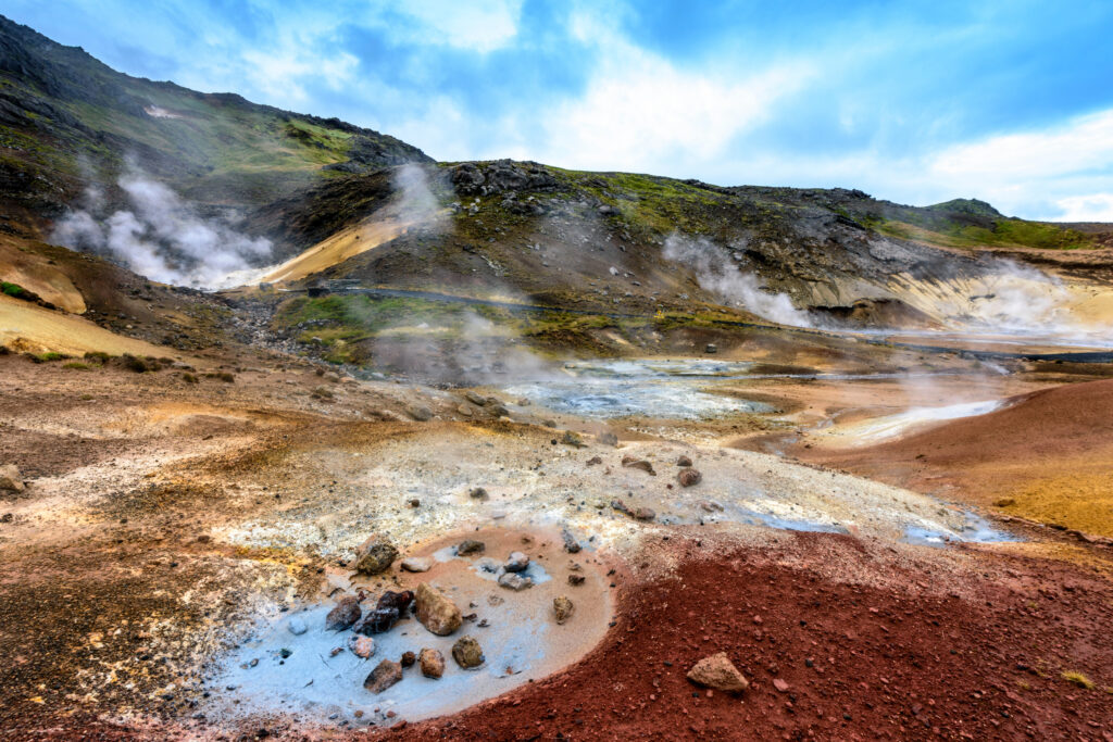 Seltun Geothermal Area, Krysuvik, Reykjanes Peninsula, Iceland