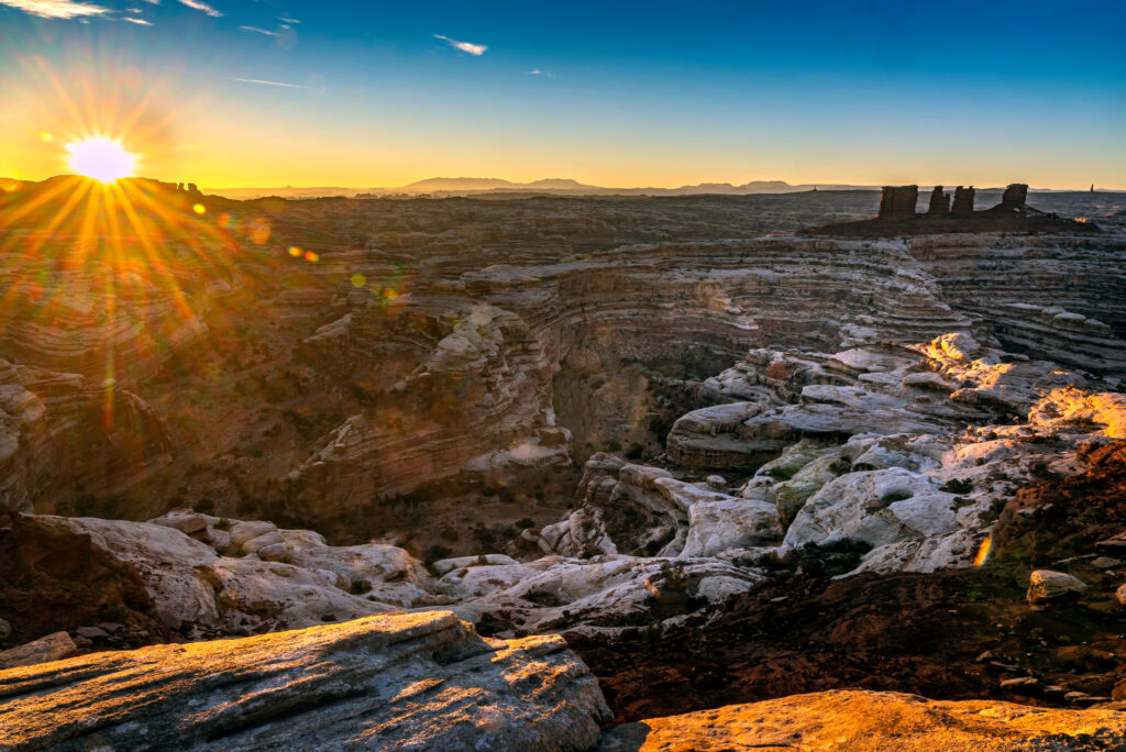 Sunrise at The Maze - Canyonlands National Park