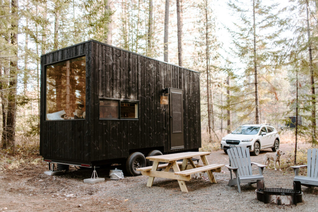 Scandinavian inspired cabin