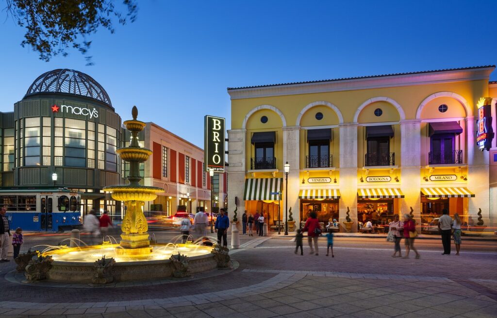 cityplace, west palm beach, architecture