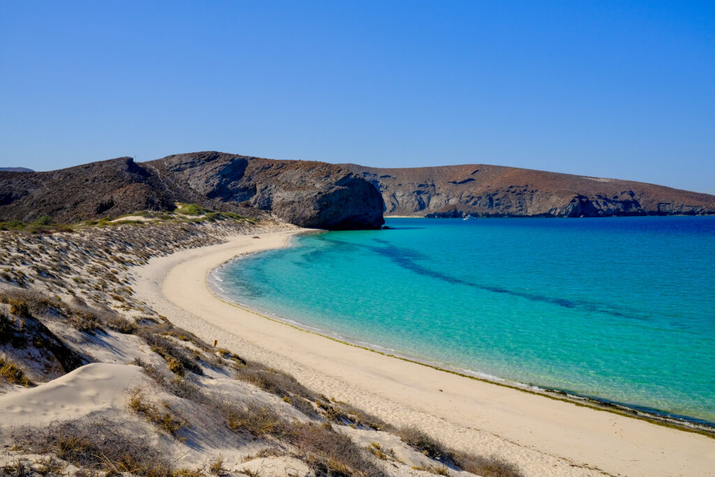 Massive beach near Todos Santos, Mexico