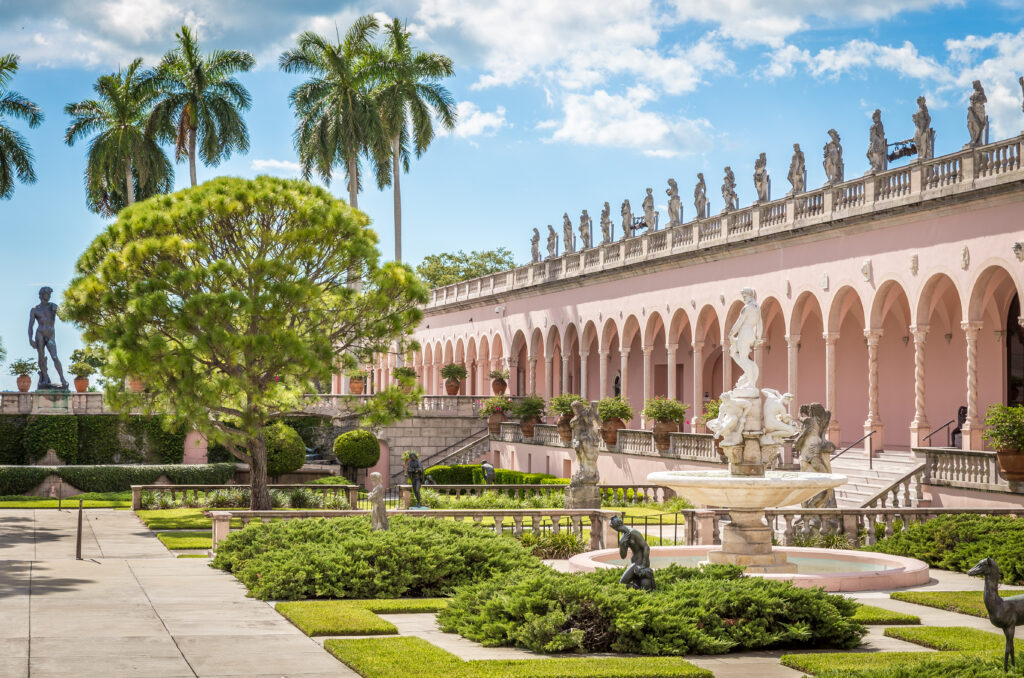 SARASOTA, USA -  Ringling museum complex