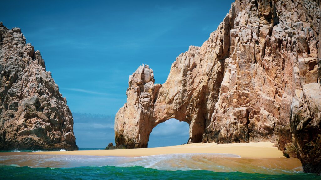 The famous “El Arco De Cabos San Lucas”.