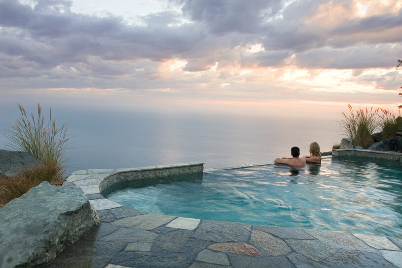 waterfall pool in california