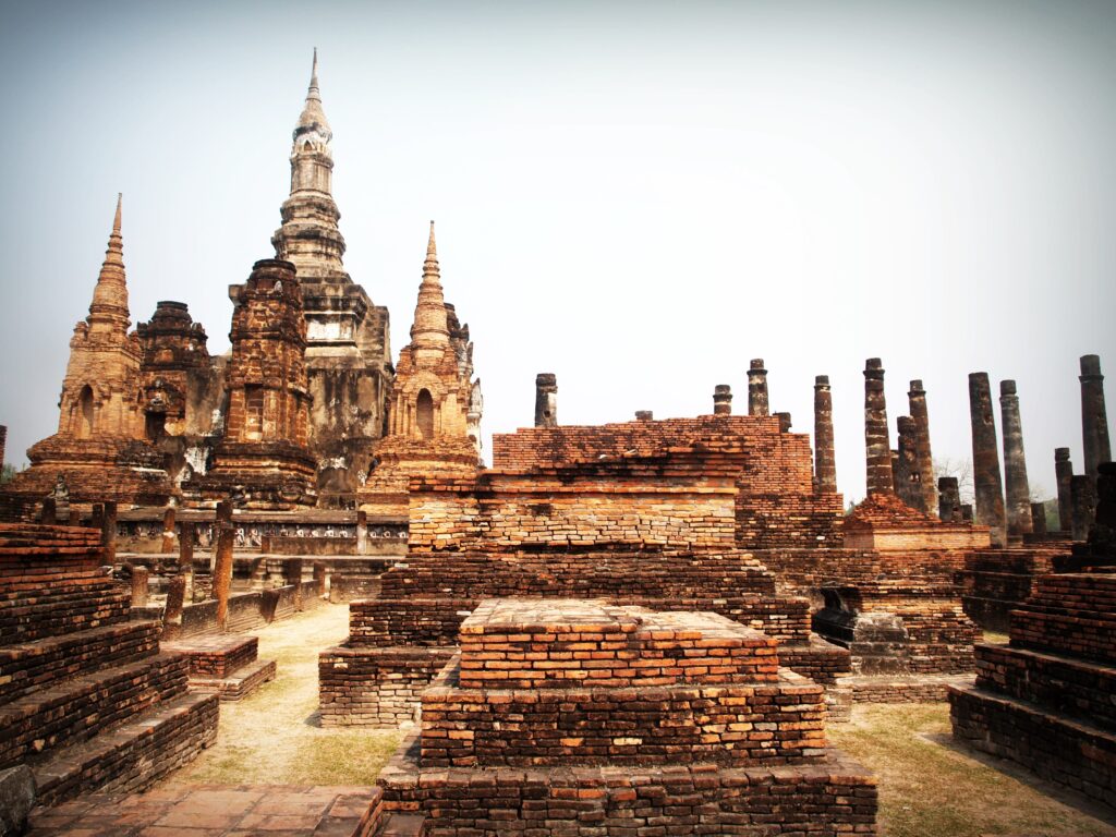 Ancient temples in bangkok