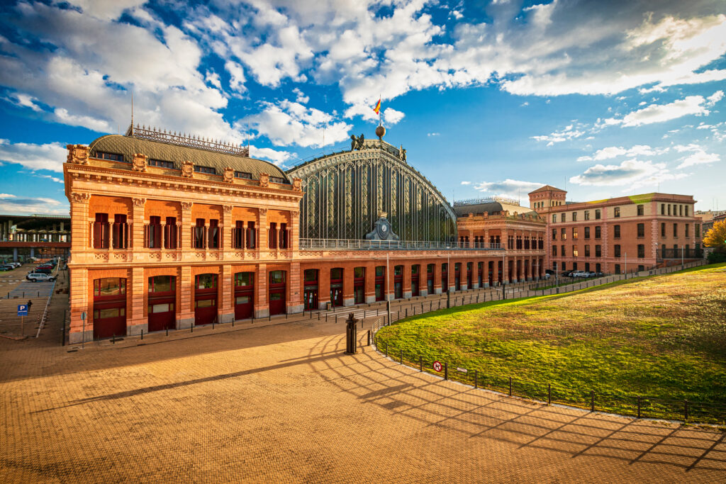 Atocha Station, Madrid, Spain.