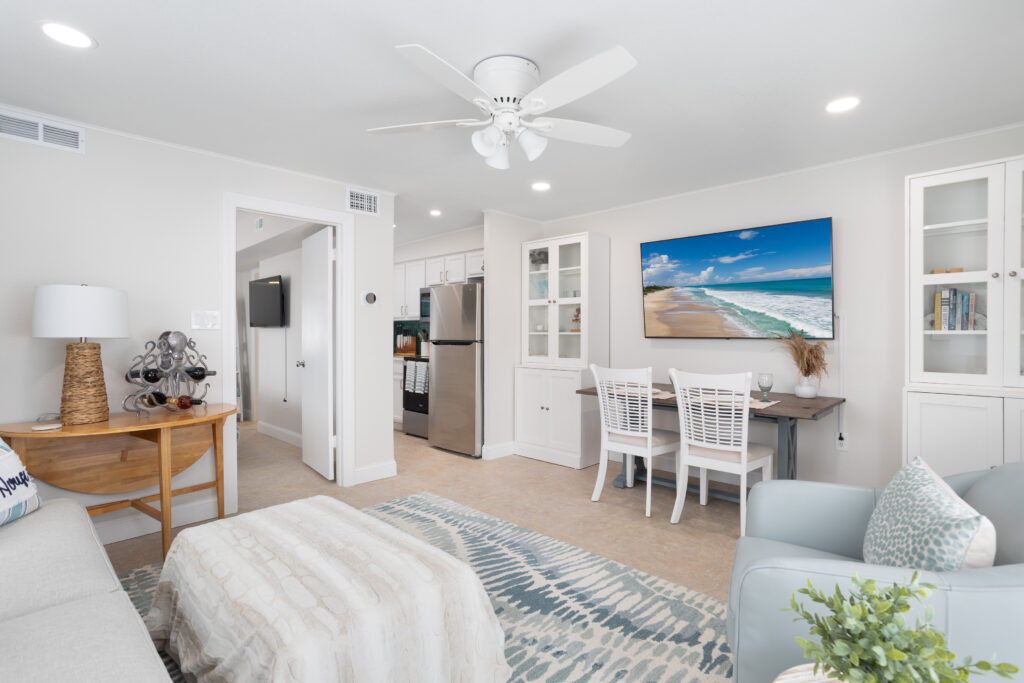 Beach themed 1 bedroom vacation rental in Cape Canaveral, Florida