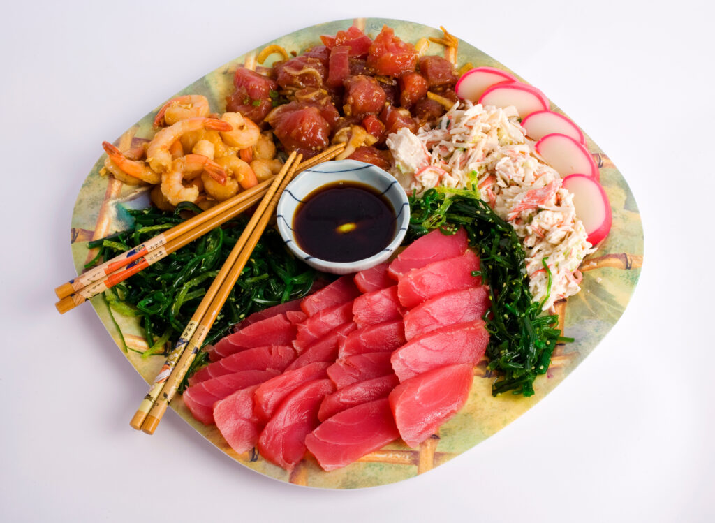 Hawaiian Appetizer Plate (Polynesian Pupus)