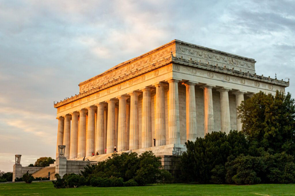 Lincoln memorial in washington