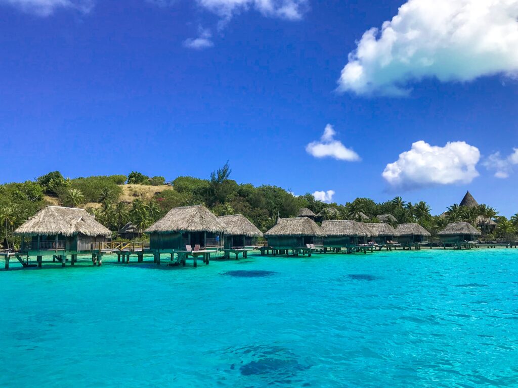 Sailing around Bora Bora!