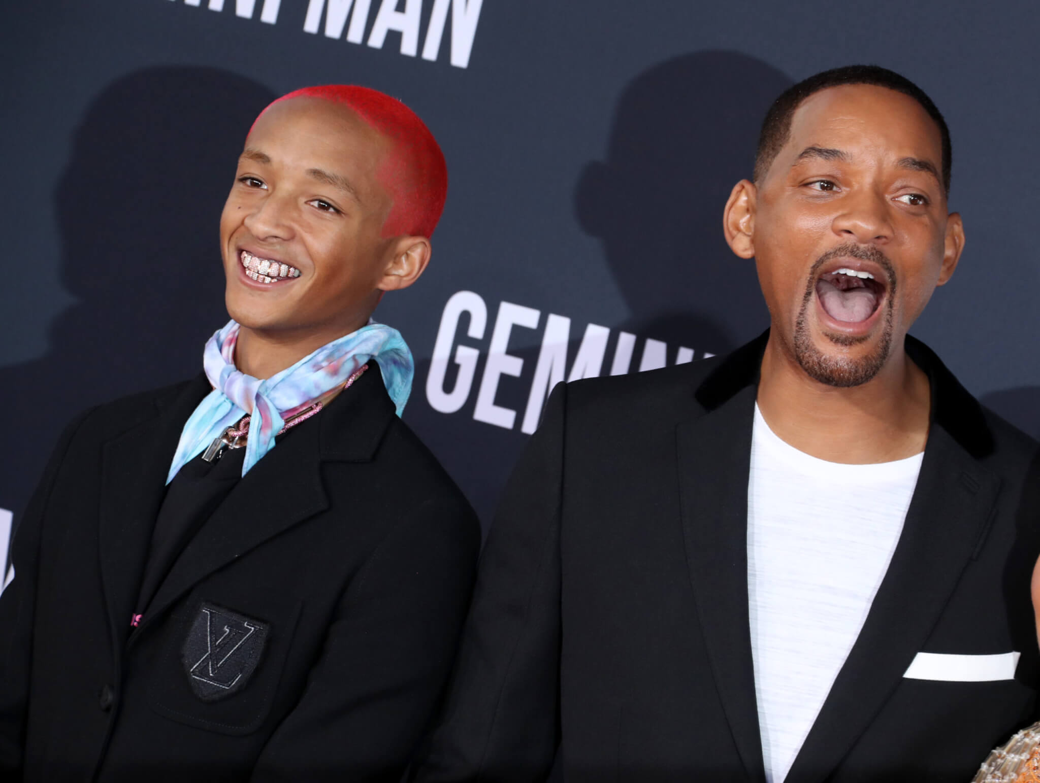 Jaden Smith and Will Smith