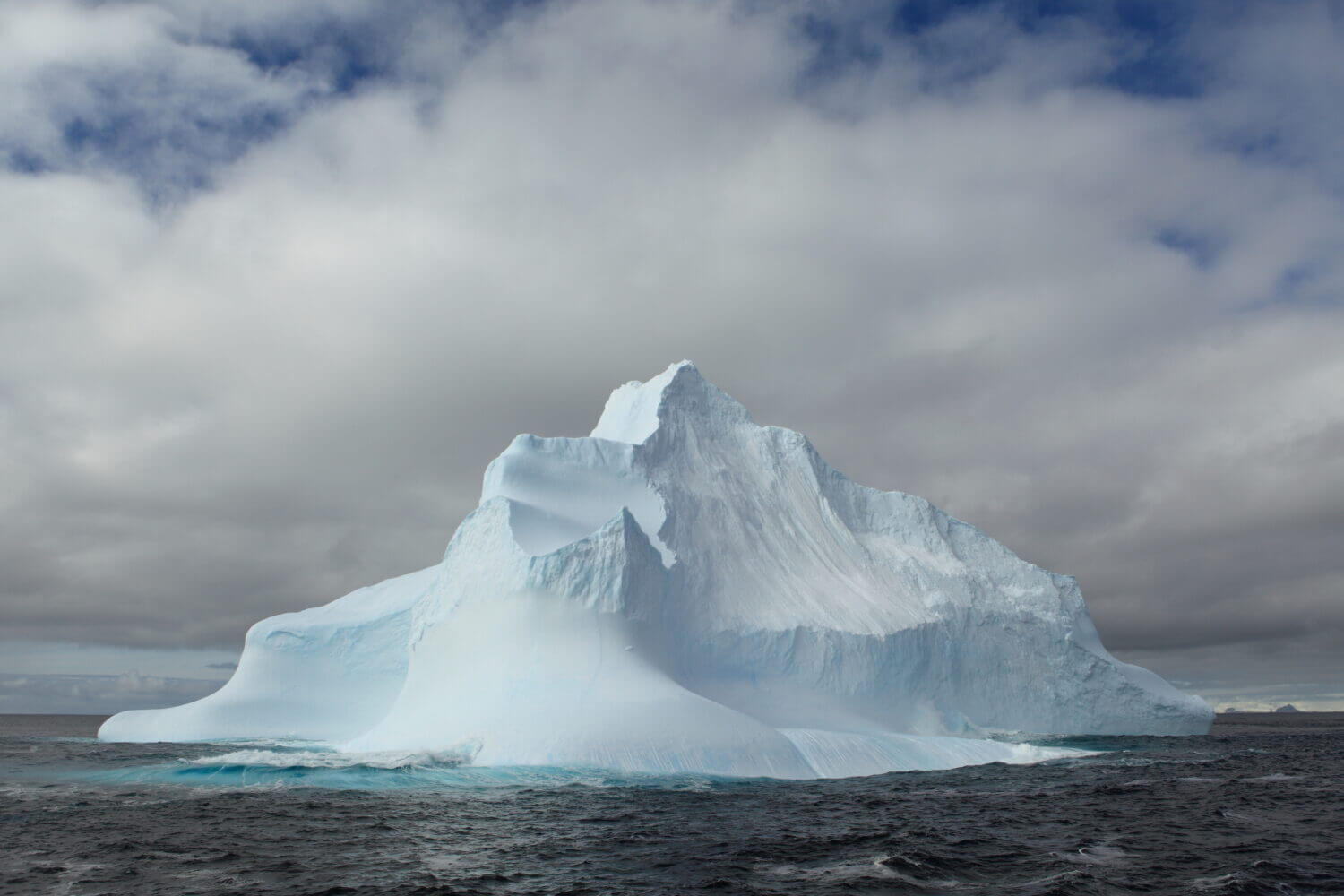 Icebergs in the Antarctica