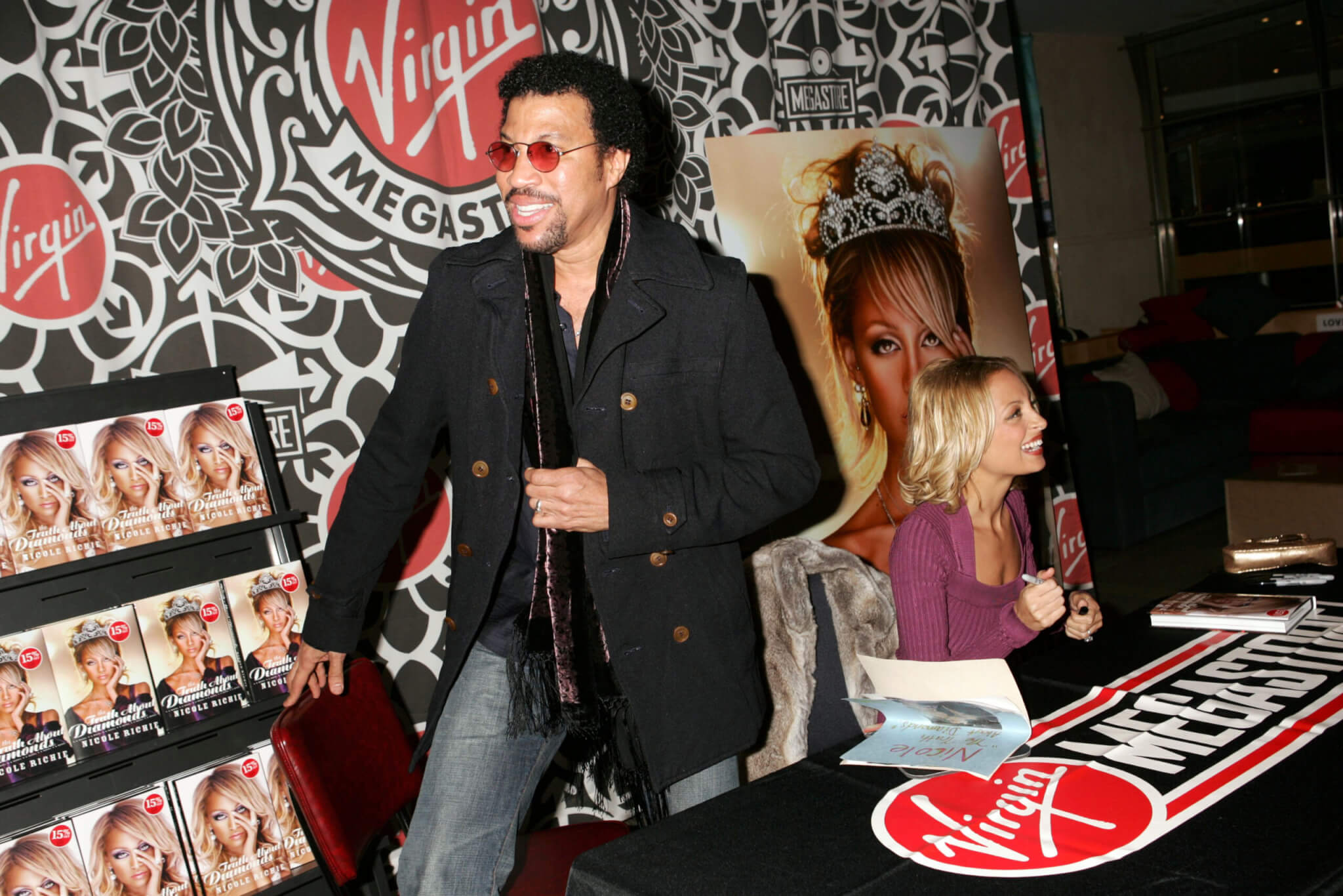 Lionel Richie and Nicole Richie