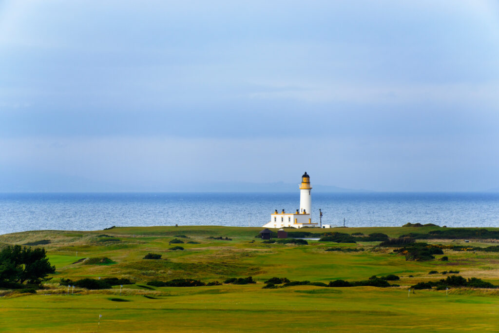 Turnberry lighthouse in Scotland