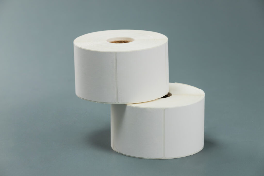 Two rolls of toilet paper