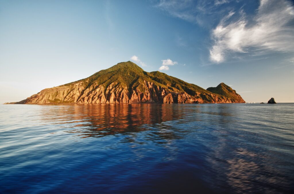 View of Saba's North coast