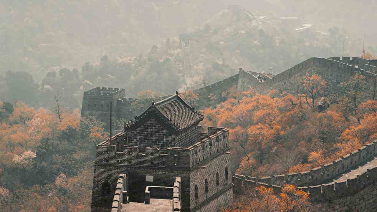 Jinshanling Great Wall near Beijing, China.