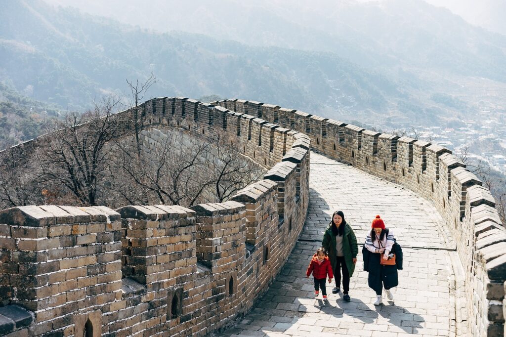 great wall of china, beijing, china
