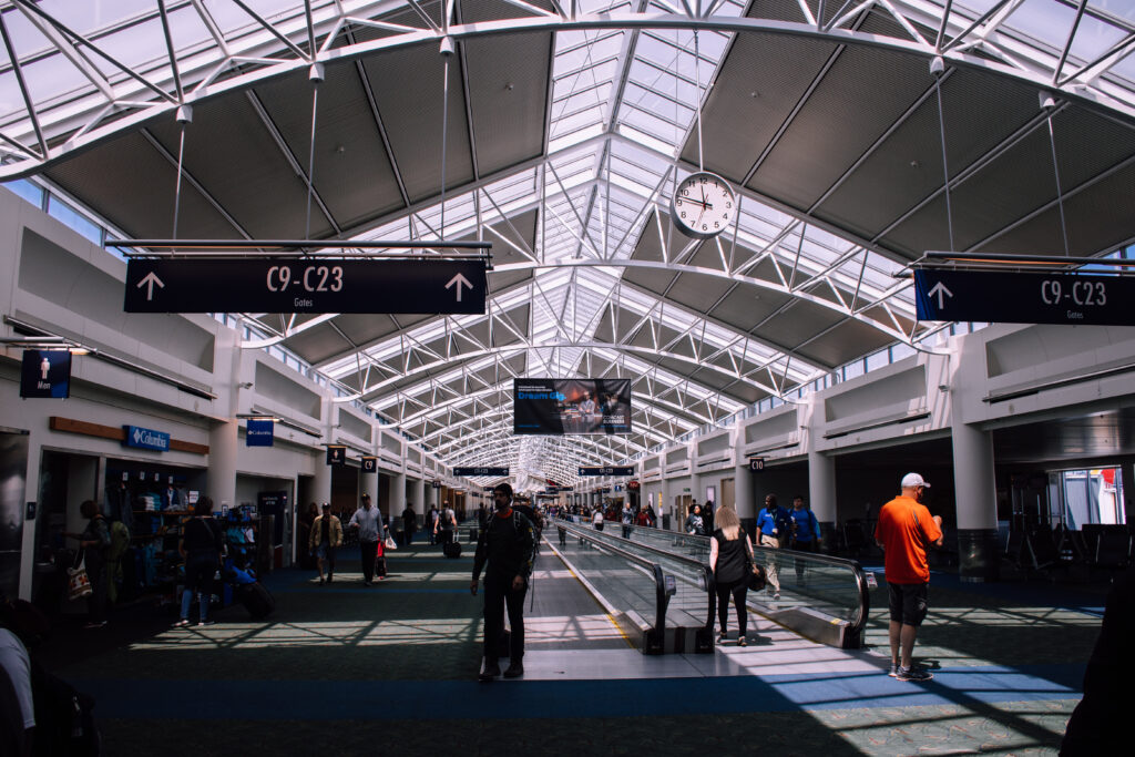 People inside a terminal airport