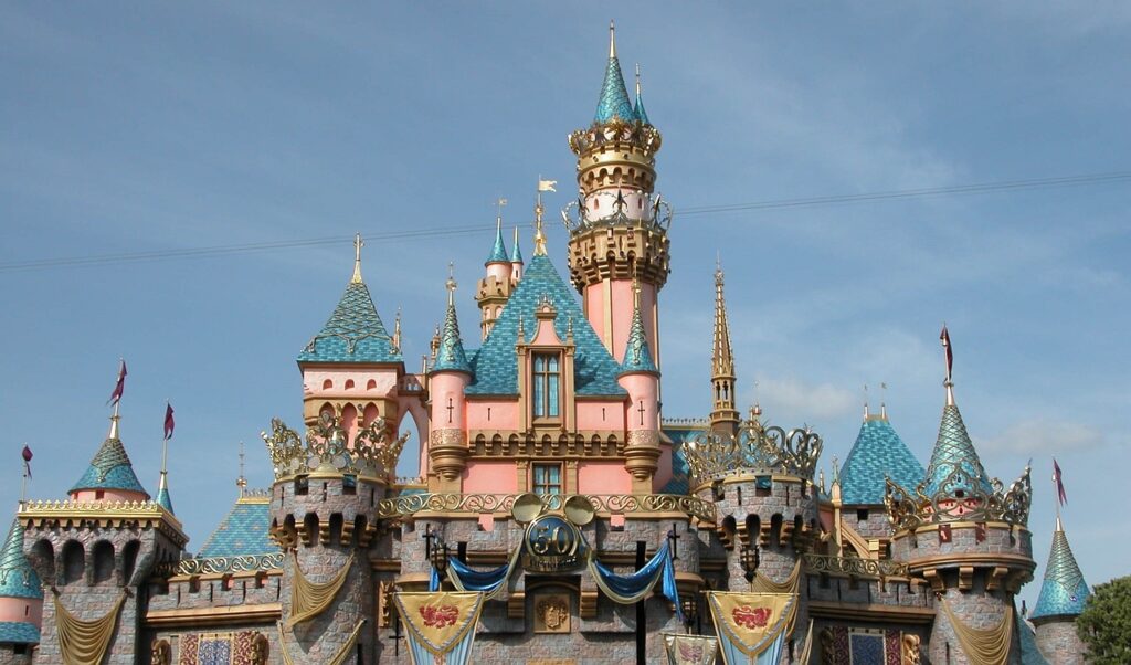 sleeping beauty castle, disneyland, disneyland park