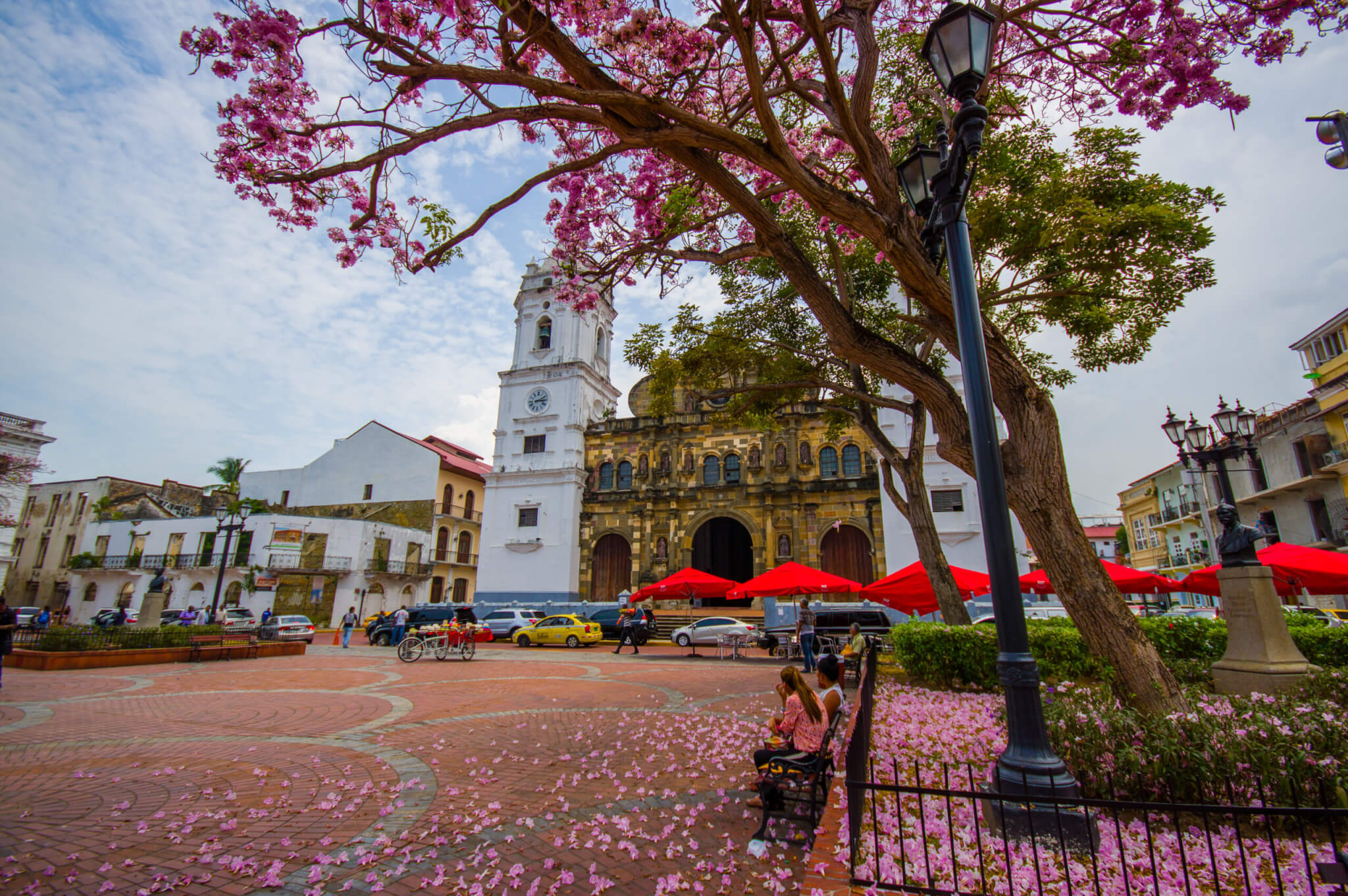 Panama Cathedral, Sal Felipe Old Quarter, UNESCO World Heritage Site, Panama City, Panama, Central America