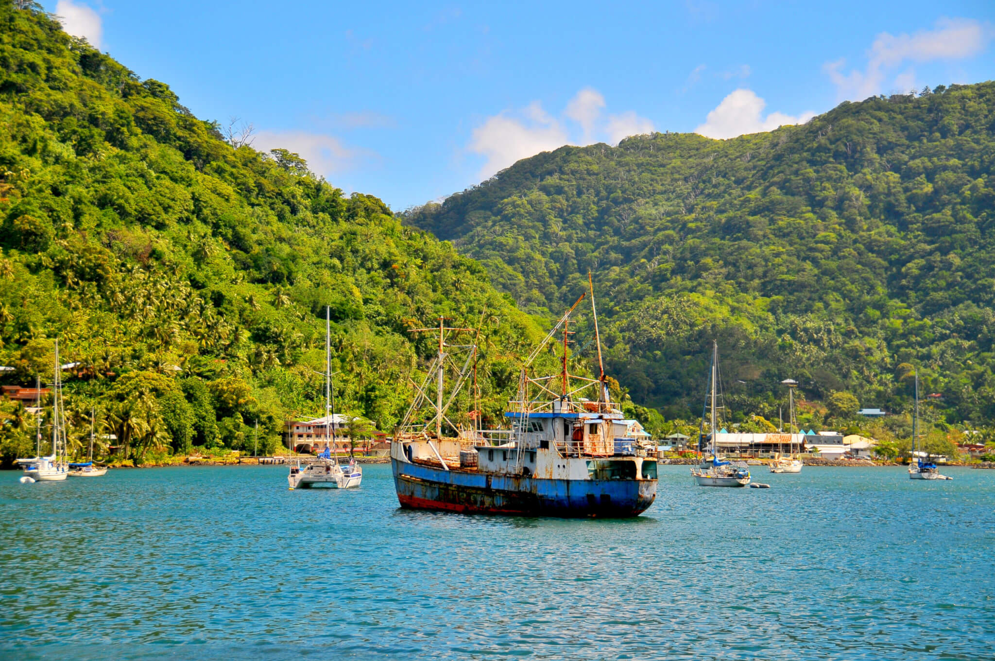 View of American Samoa