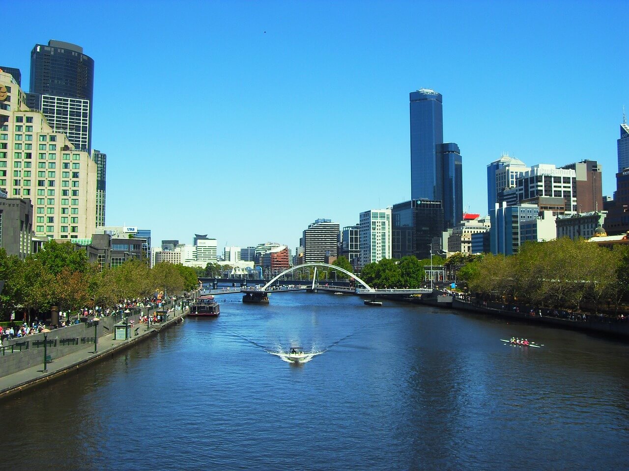 australia, melbourne, yarra river