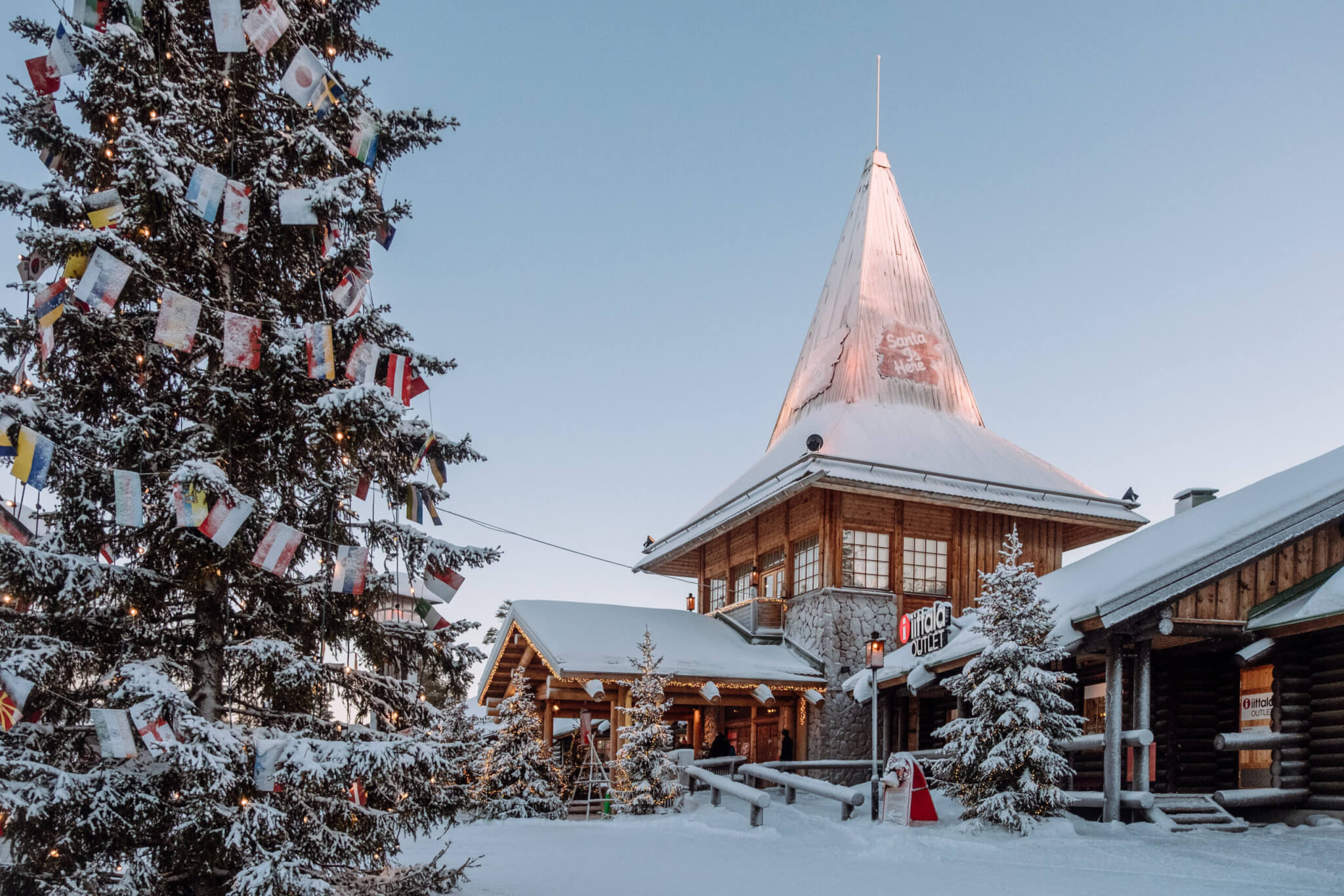 Santa Claus village in Finland