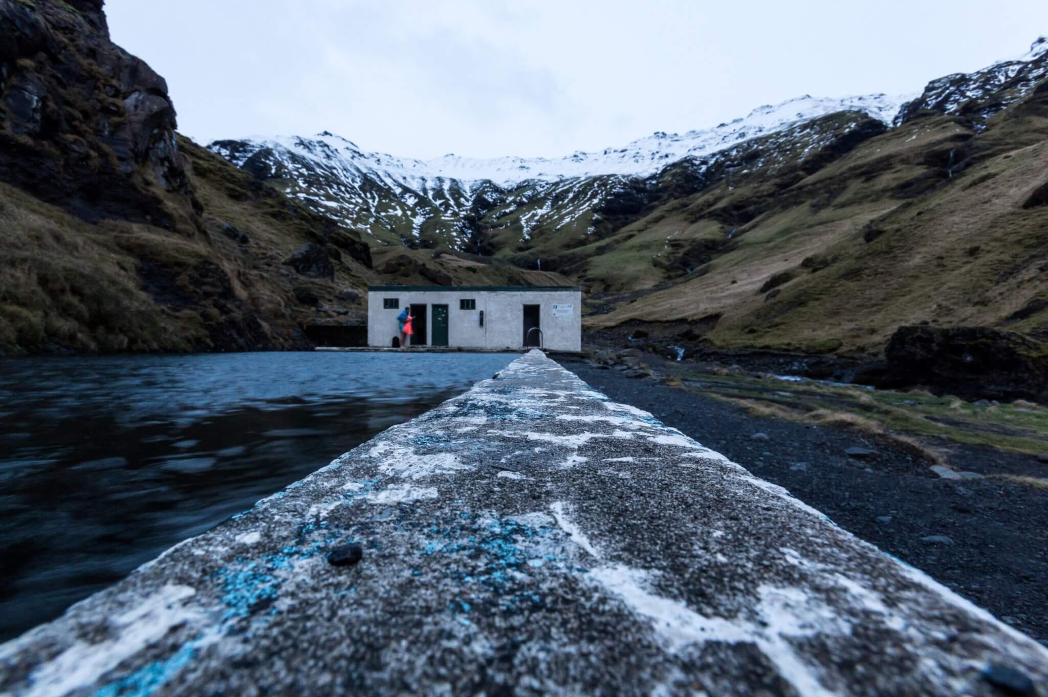 Seljavallalaug Swimming Pool in Iceland