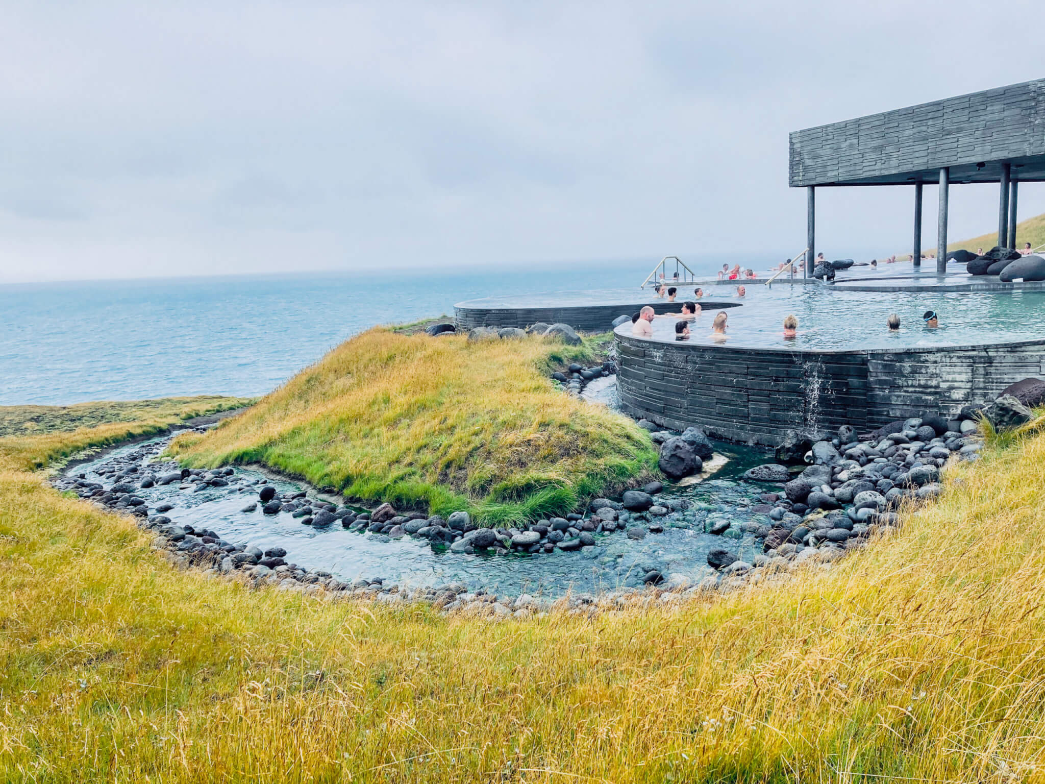 The Spectacular healthy GeoSea Swimming Pools at the Sea in Husavik, Iceland