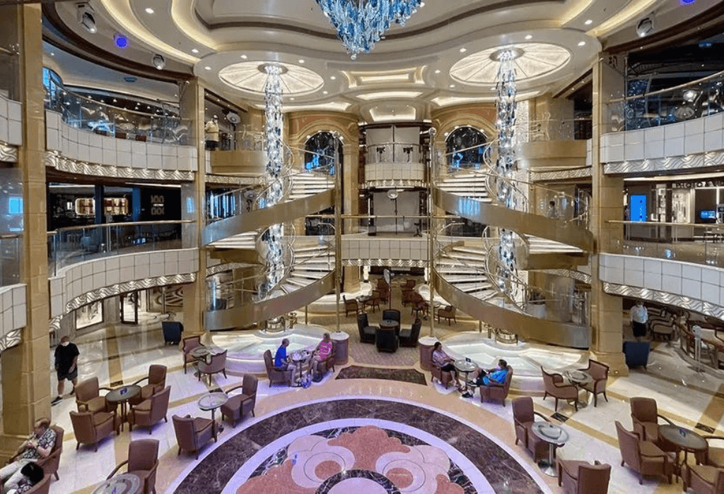 cruise ship lobby