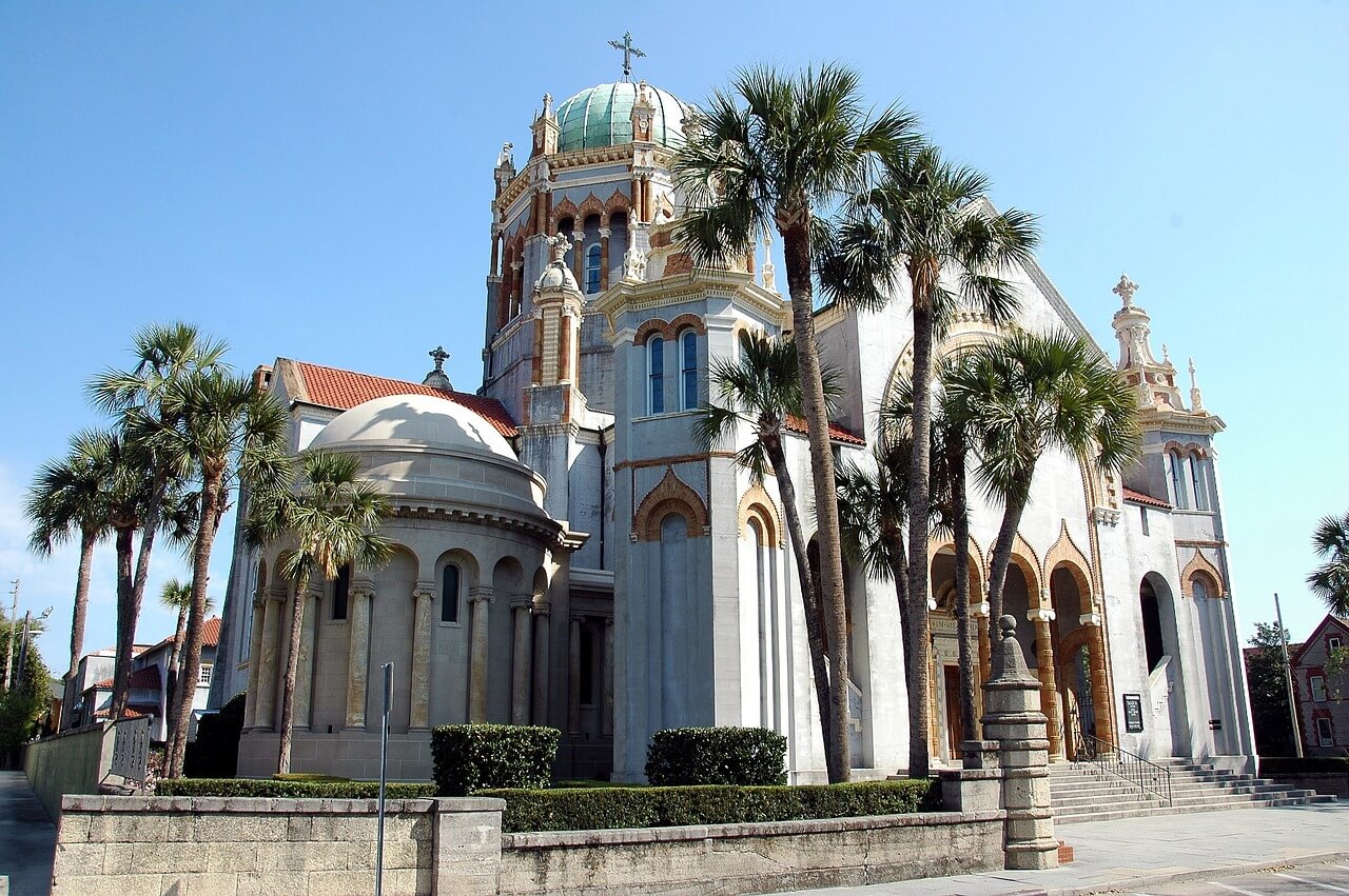 church, cathedral, st augustine
