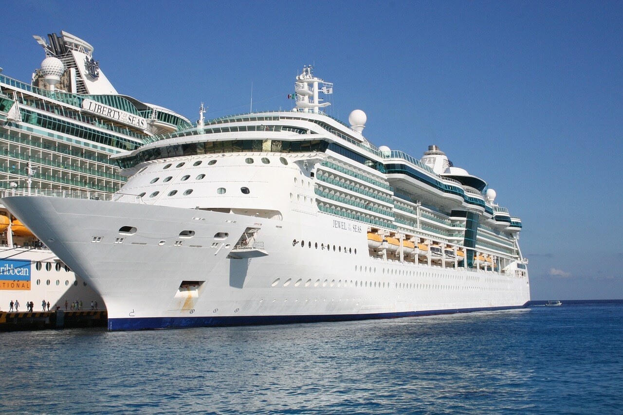 cruise ship, royal caribbean, jewel of the seas