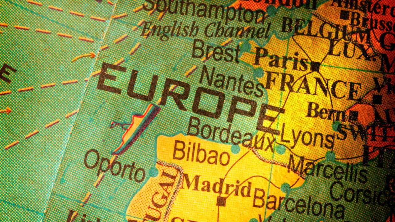 map of europe