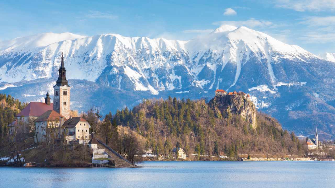 lake bled in slovenia