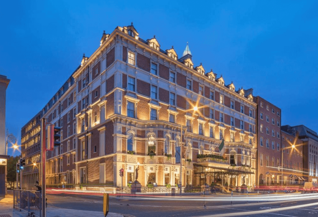 One of the worlds most famous hotels in Dublin - The Shelbourne Hotel in Dublin
