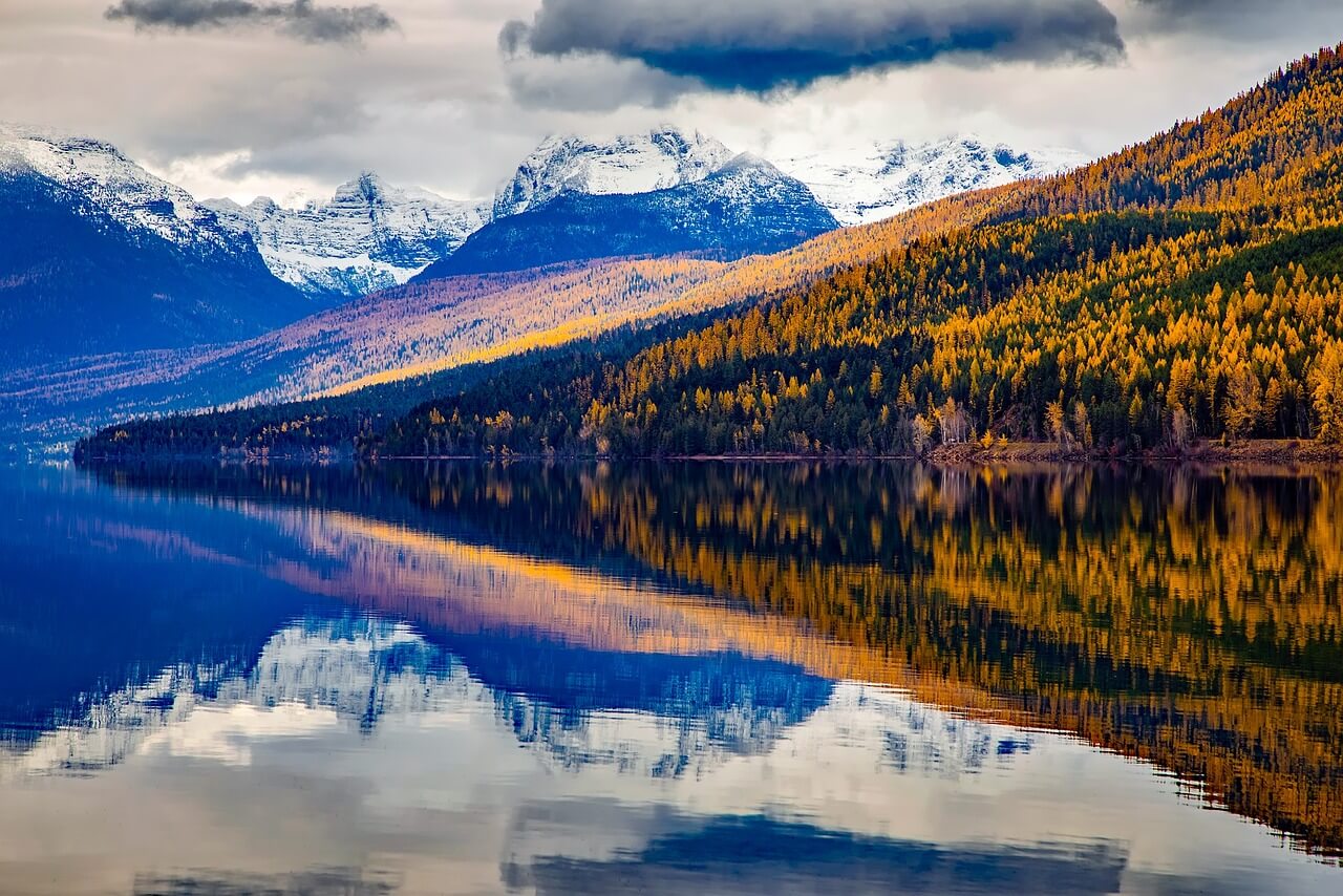 lake mcdonald, glacier national park, montana