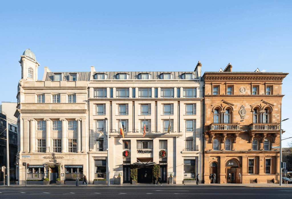The Westin Hotel in Dublin allows guest to step back in time to the 19th century 